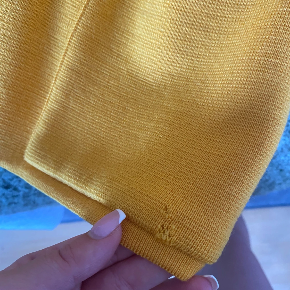 Gul stickad kavaj från Yves Saint Laurent - 4