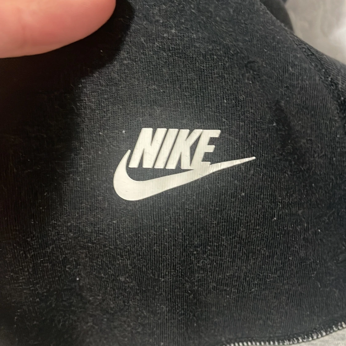 Nike hoodiejacka svart/grå S - 2