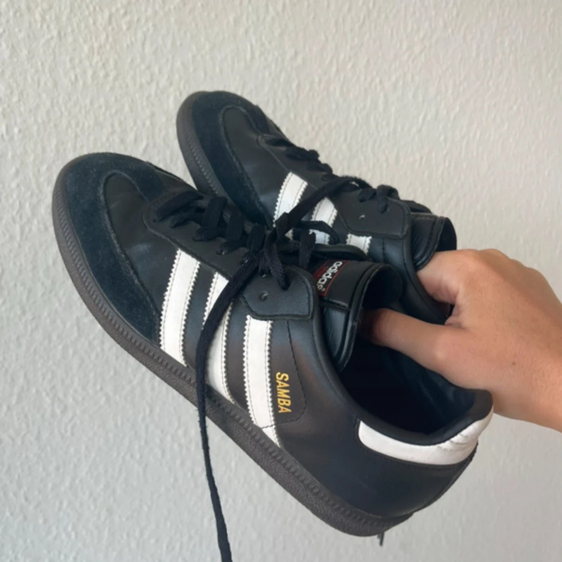 Adidas Samba svart/vit strl 40