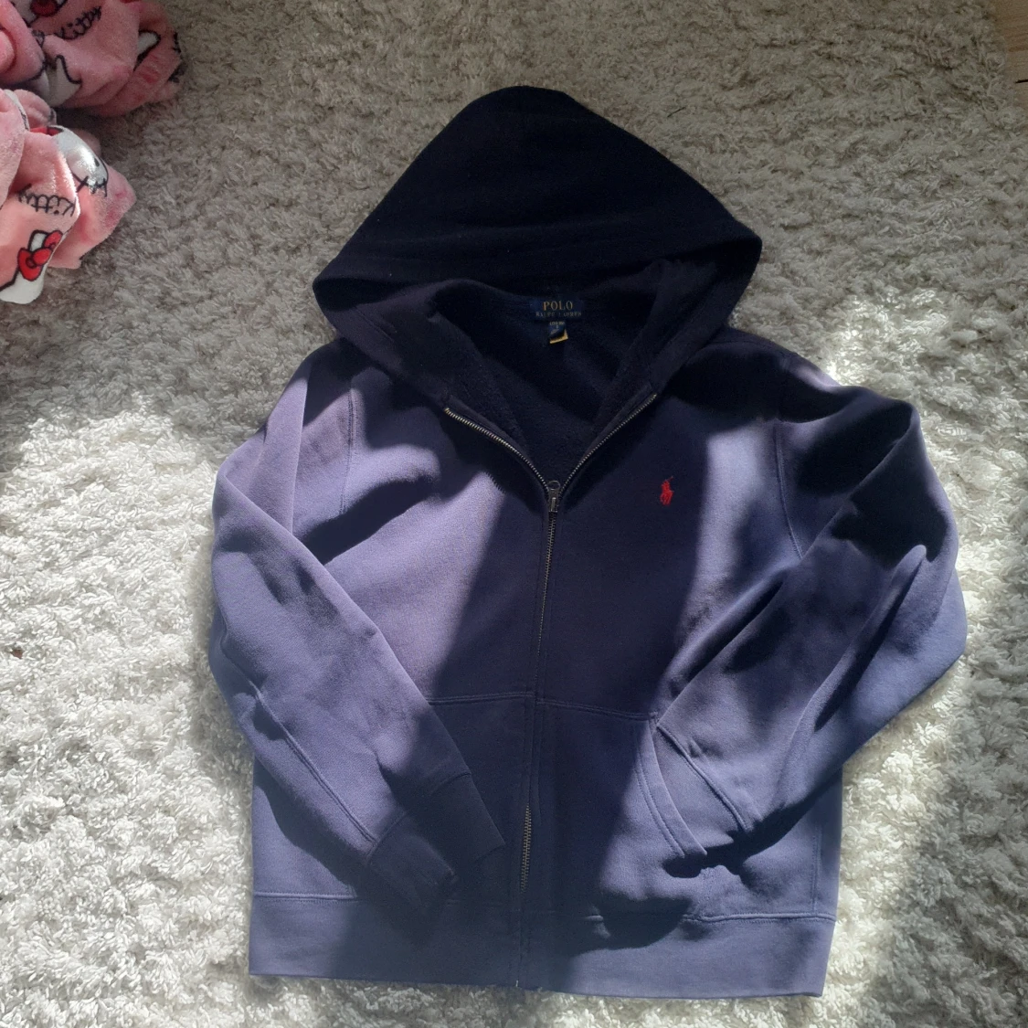 Mörkblå hoodie från Polo Ralph Lauren