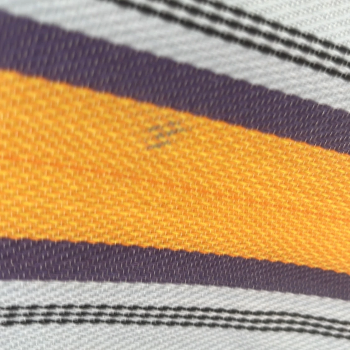 Randig shoppingväska i bomull - 2