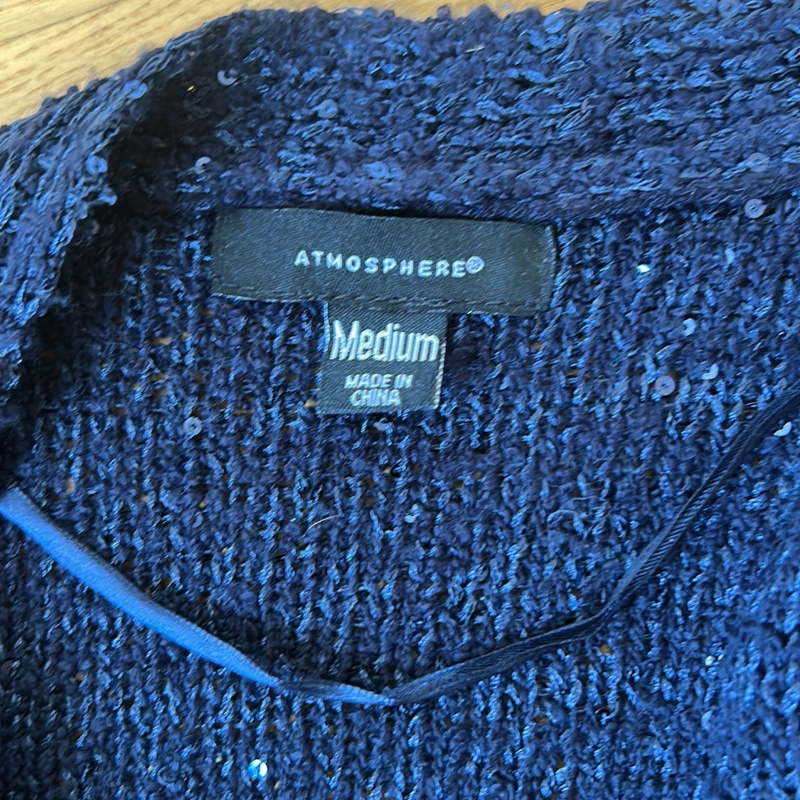 Mörkblå paljettkofta från Atmosphere - 2