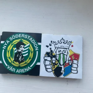 Hammarby/Bajen Klibbor/Klistermärken - Riktigt fina klibbor 100 st 50 av varje motiv.