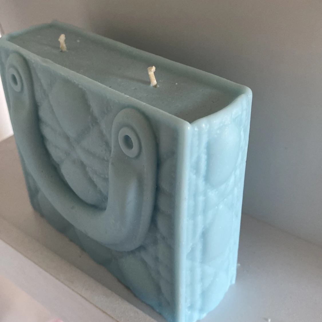 Ljusblå candle handväska 🕯️ - 3