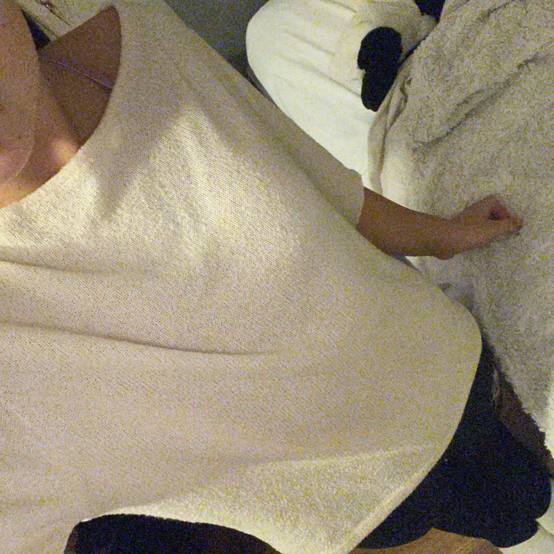 Beige stickad topp från Gina Tricot - 3