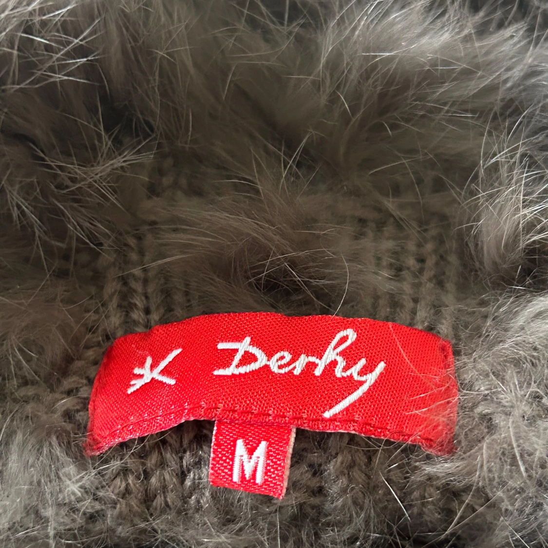 Brun pälsjacka från Derhy - 1