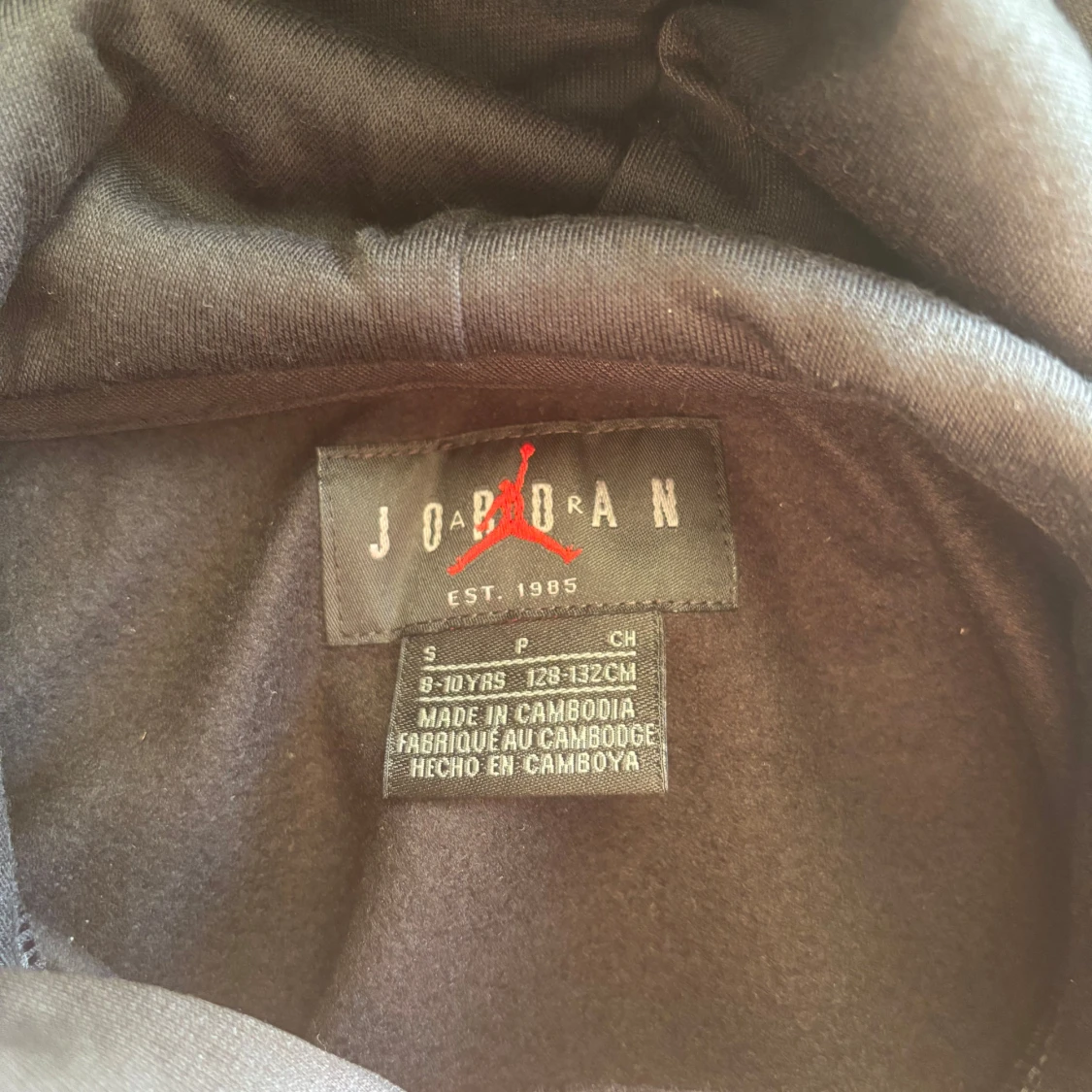 Svart hoodie från Jordan - 1