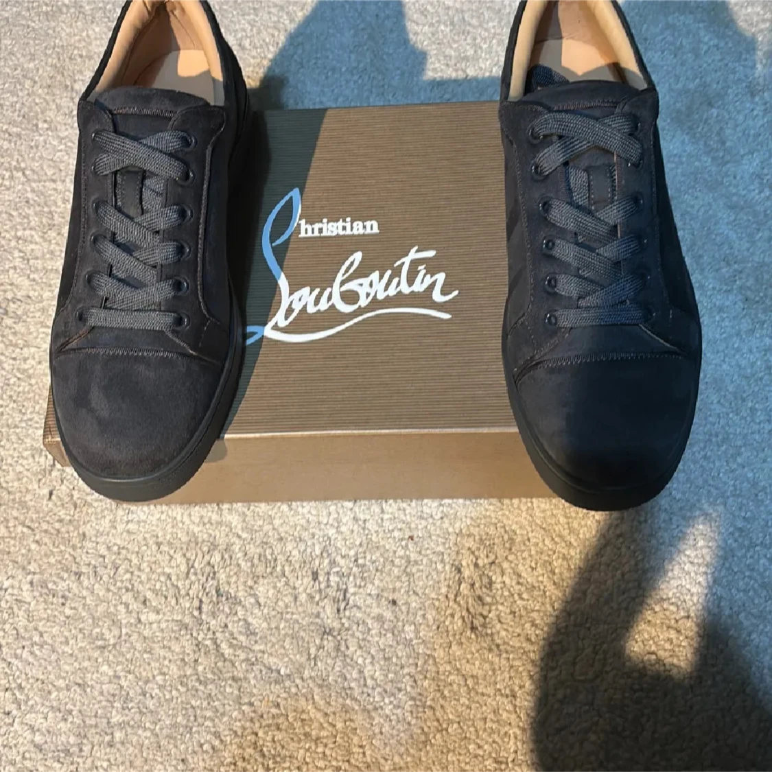 Svarta sneakers från Christian Louboutin