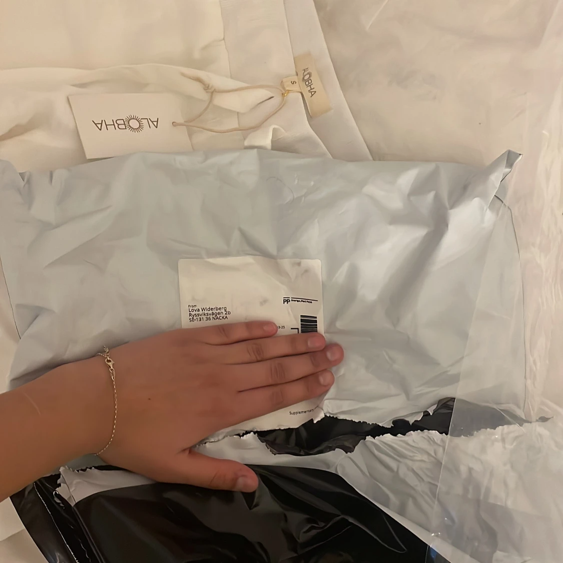 Linnebyxor från Alobha, S - 4