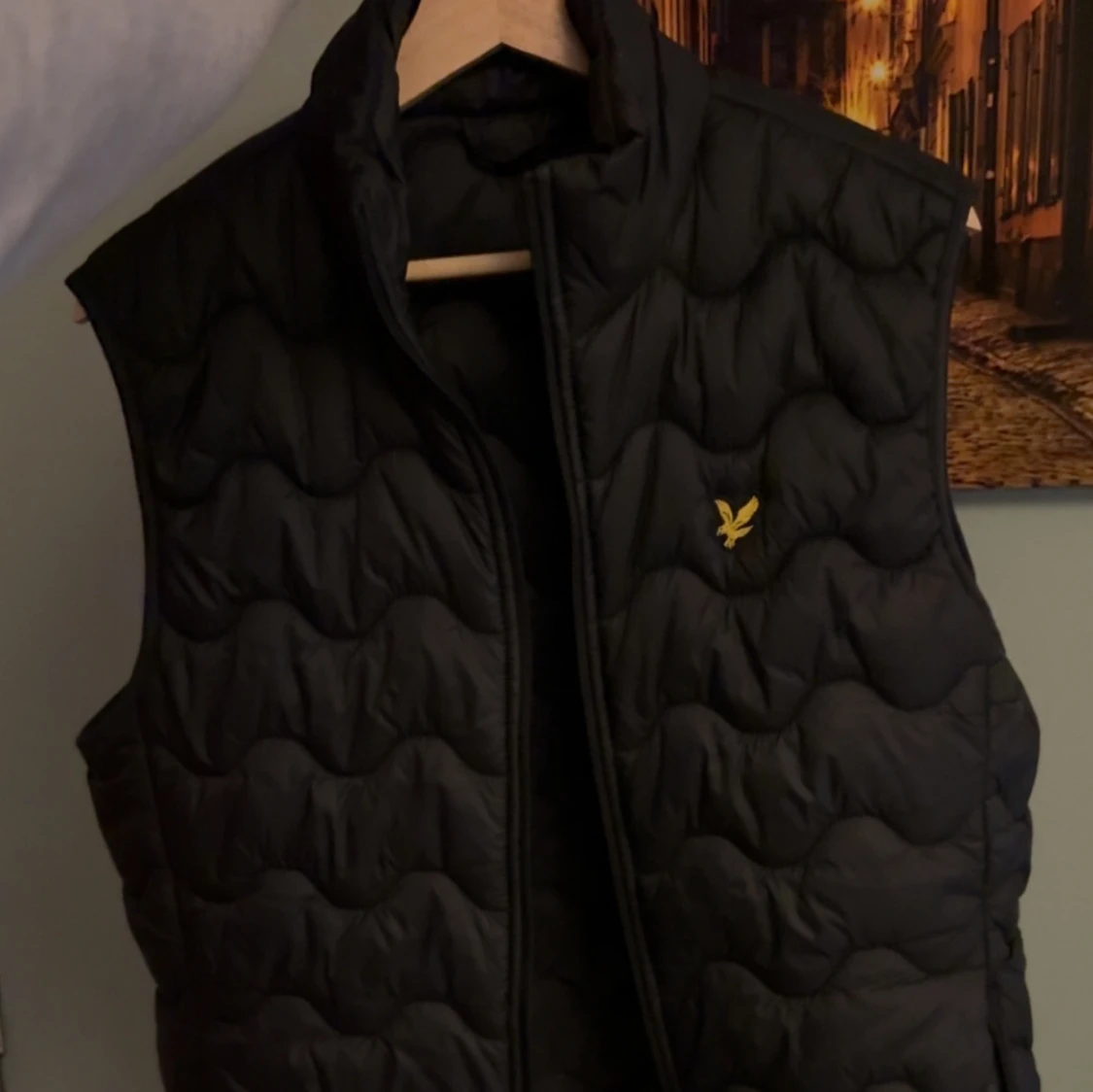 Svart Lyle & Scott väst