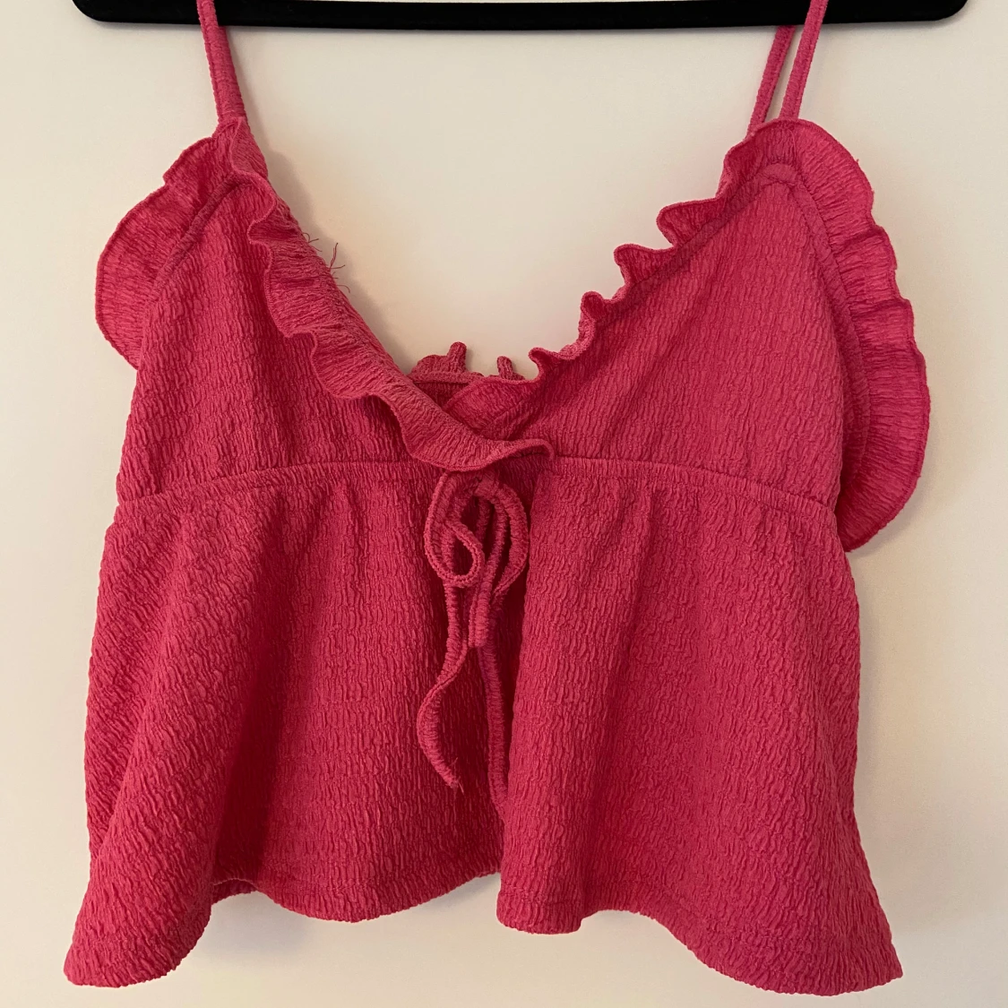 Rosa croppad linnetopp