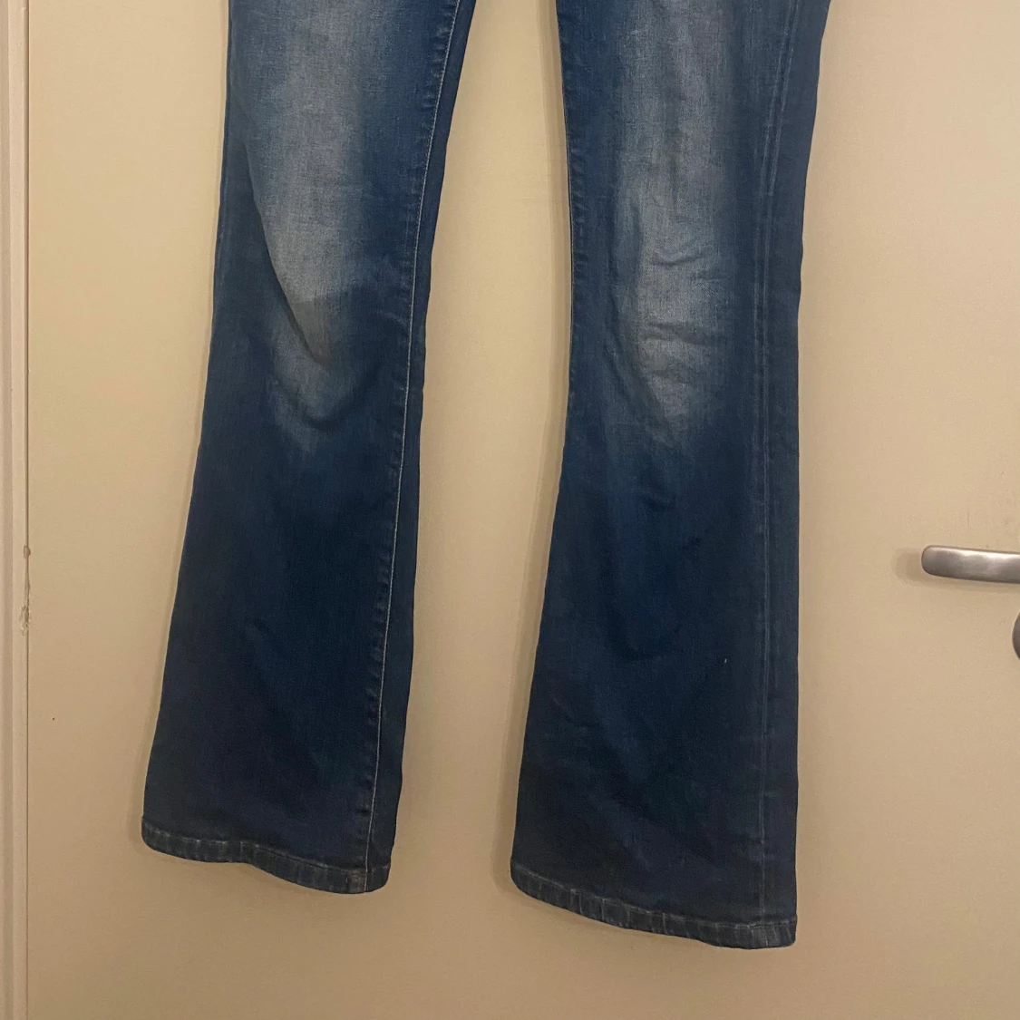 Blå bootcut jeans från ONLY - 3