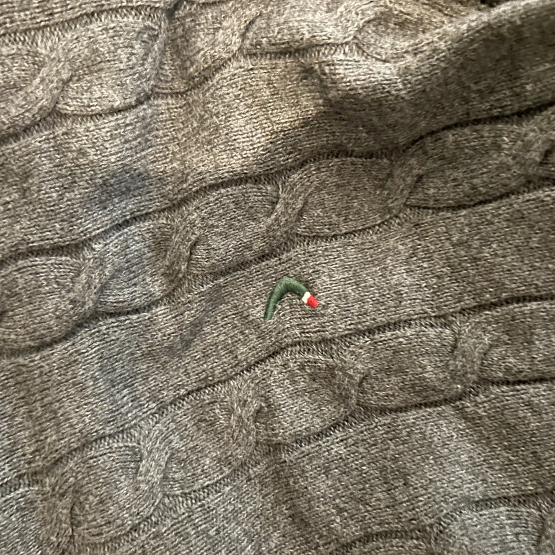 Grå kabelstickad tröja från Boomerang - 3