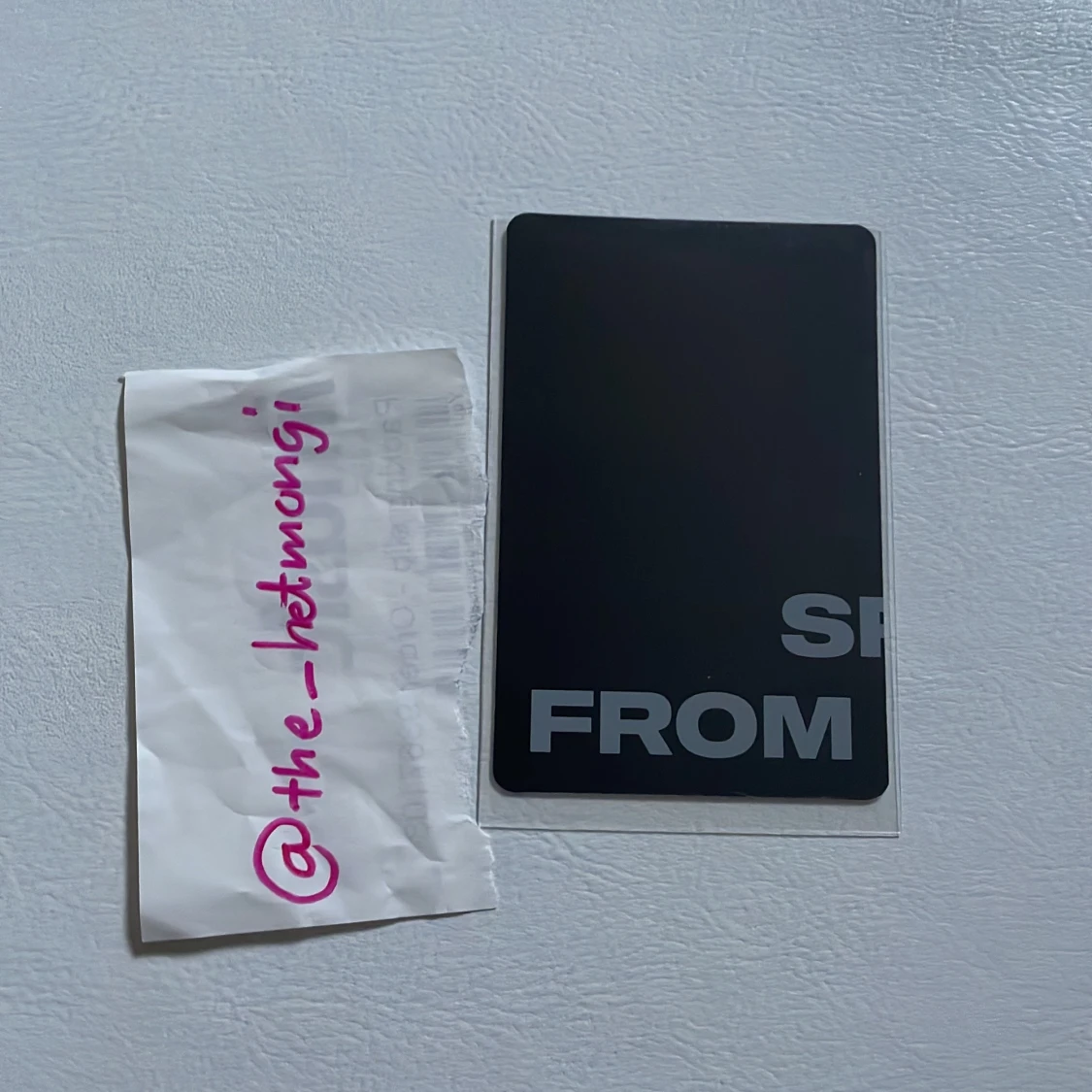 Hongjoong photocard - 1