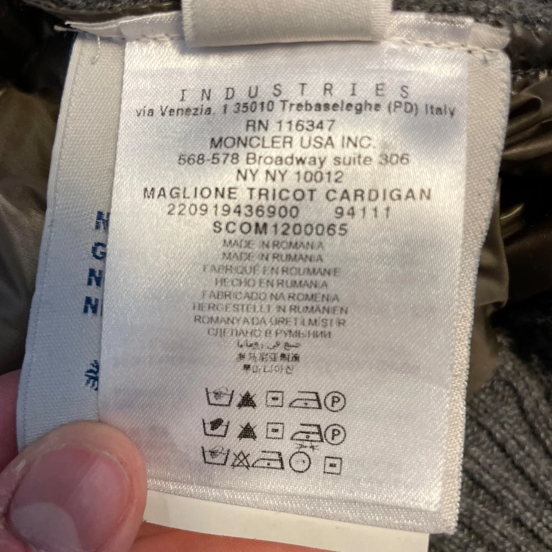 Moncler backpadded cardigan - 4