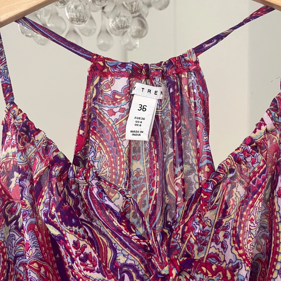 Mönstrad klänning  - 2