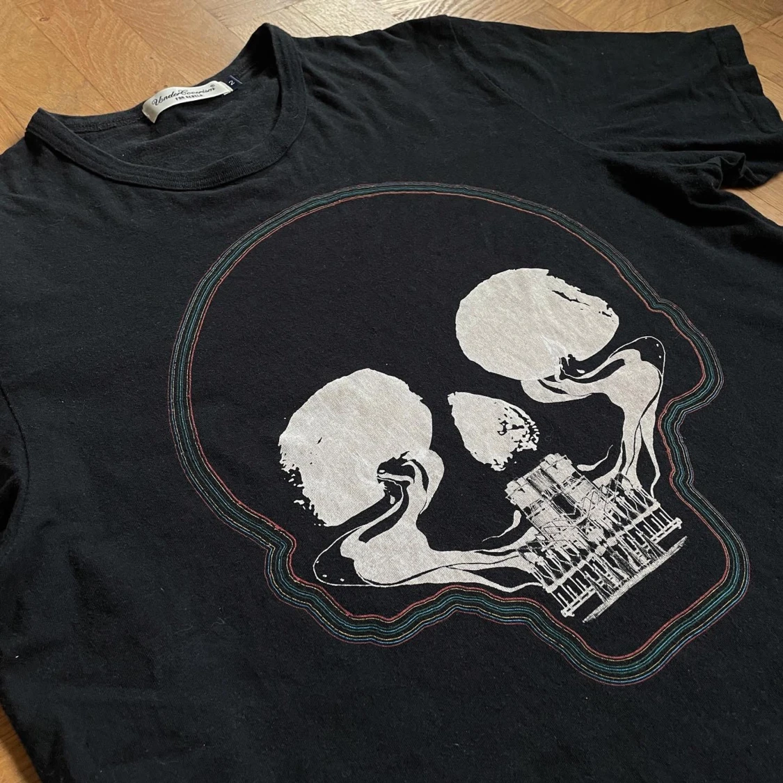 Undercover SS08 ghost skull tshirt - 2