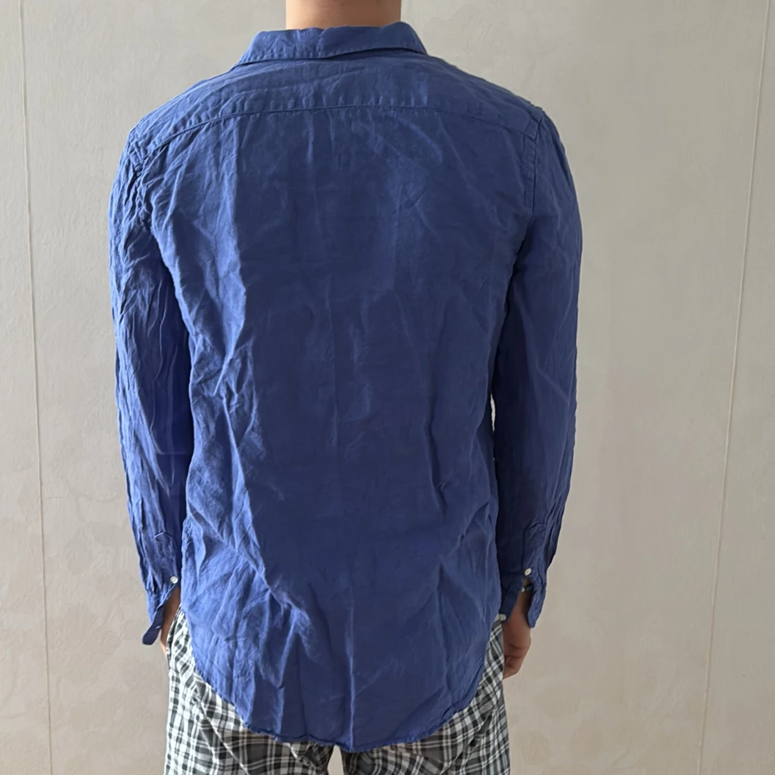 Blå linneskjorta från Ralph Lauren - 2