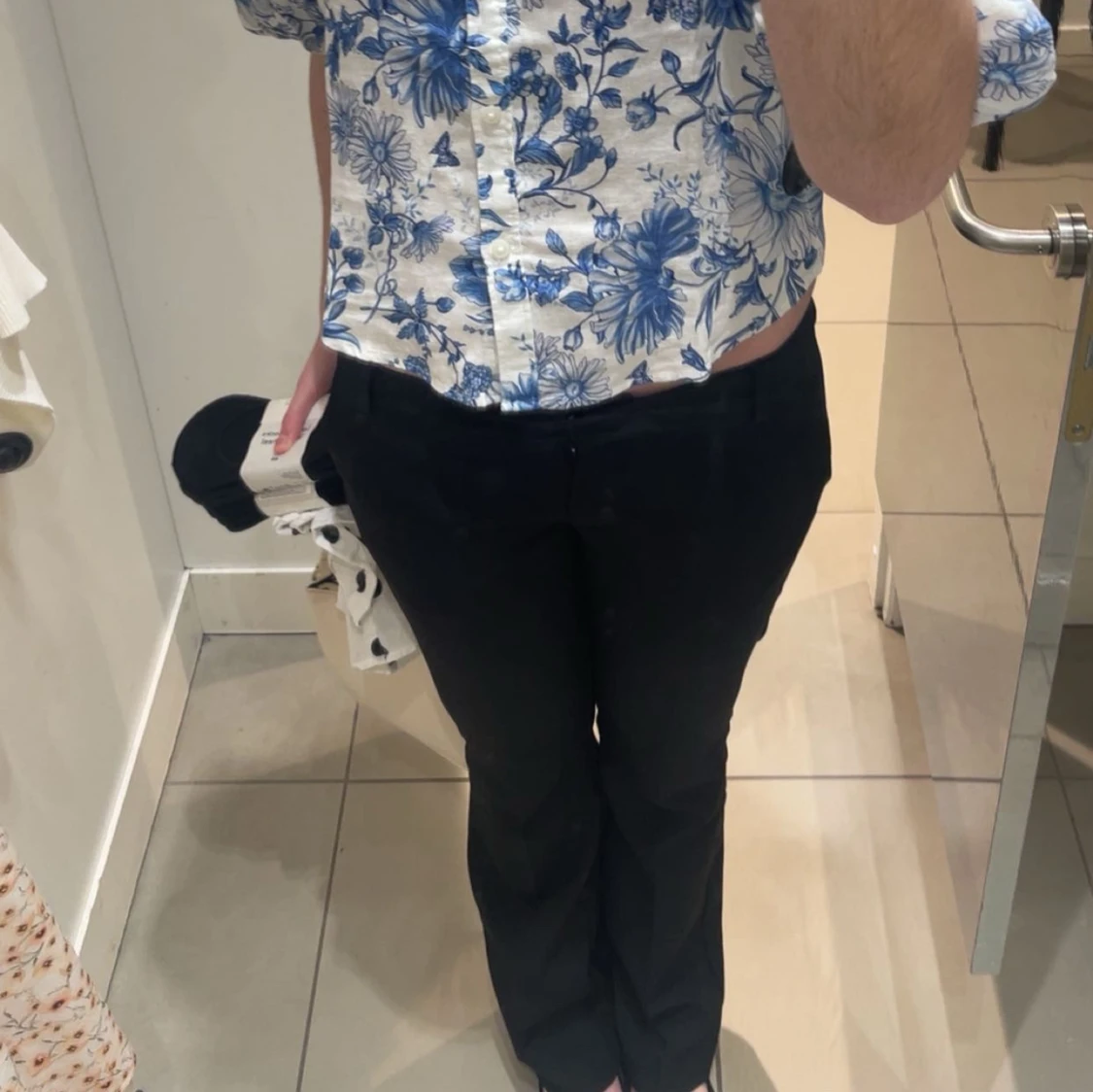 Svarta kostymbyxor  - 1