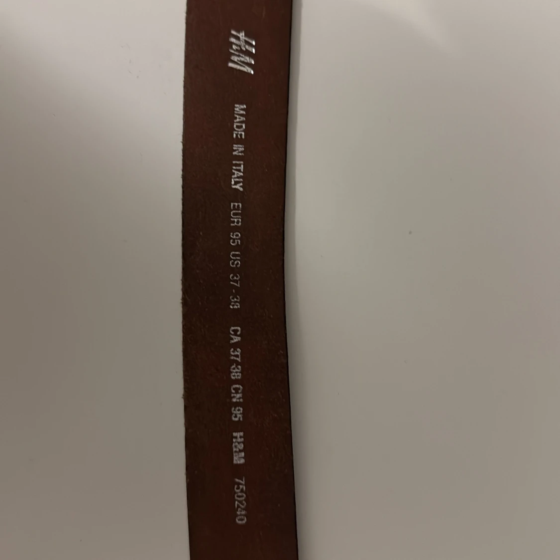 Brunt skärp från H&M i skinn - 2