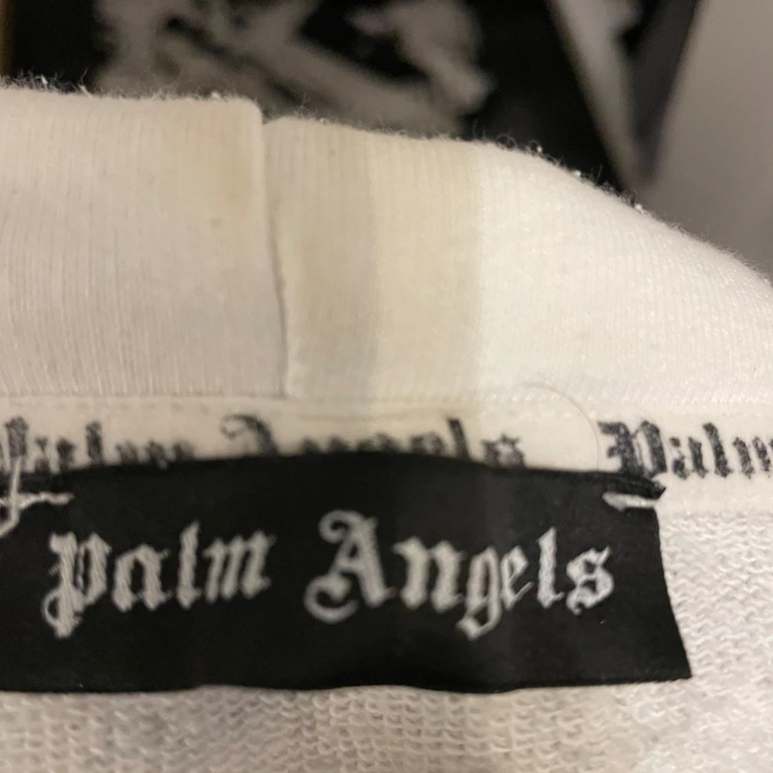 Vit hoodie från Palm Angels x Moncler  - 4