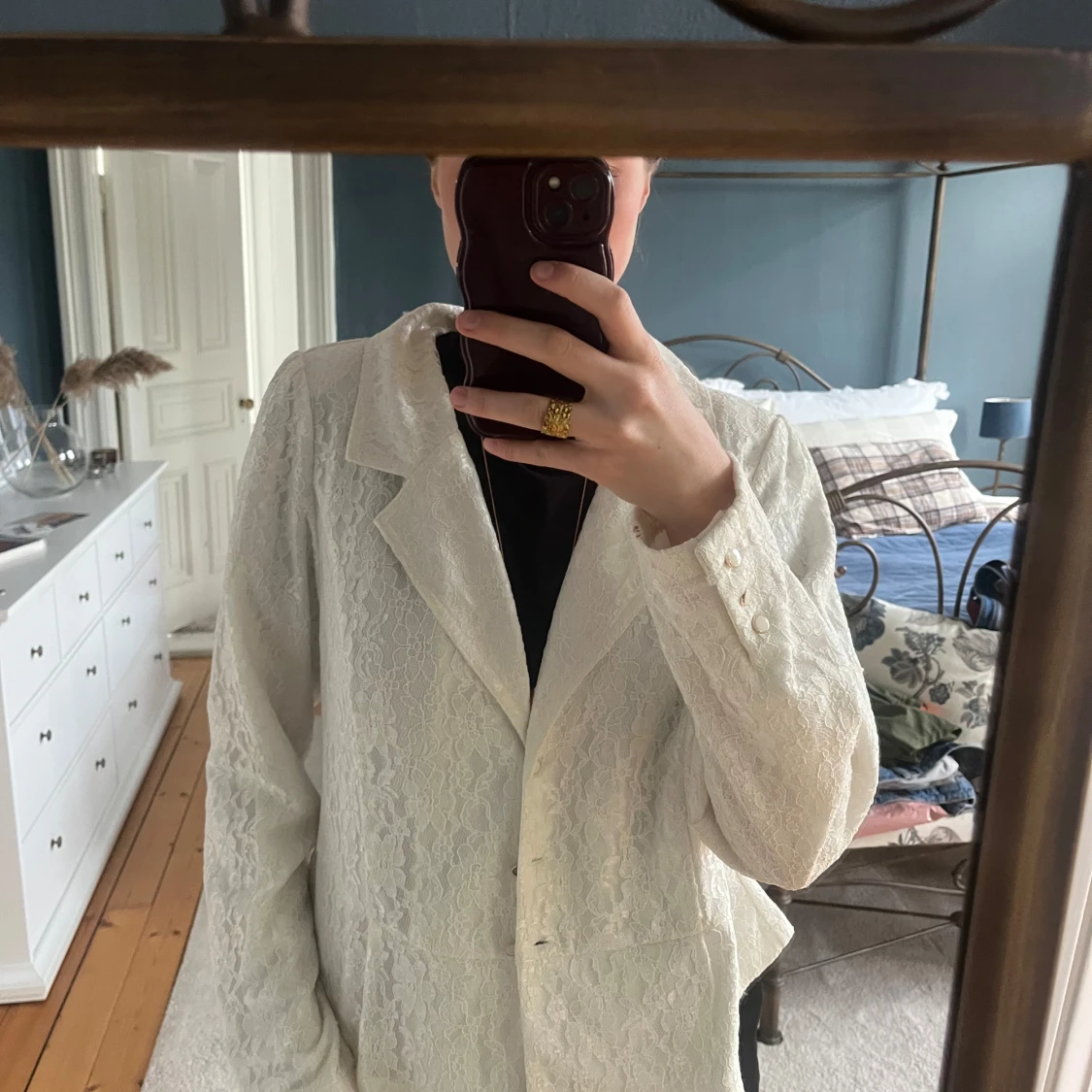 Vit spetskavaj från ZAY - 2