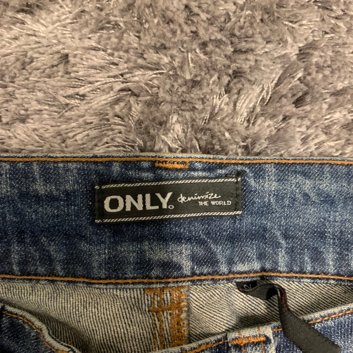 Blå bootcut jeans från ONLY - 2