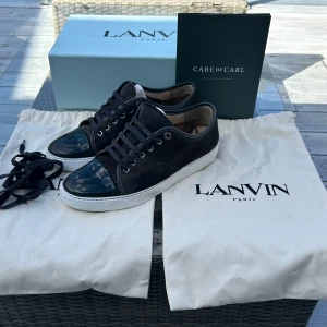 Lanvin  - Lanvin grey elephant en riktigt skön färg, dem är uk9 vilket är 43 men passar 44 för de är stora i storleken, bra skick på mockan och på captoen dock lite tecken på användning ses på bilderna. Nypris över 5000k mitt pris går att diskutera vid snabb affär.obs sulkräm har använts och de är tvättade, allt i bilden medföljer 