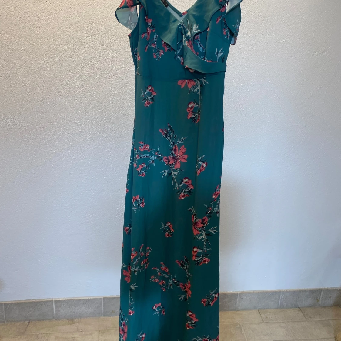 Blommig långklänning från Rut&Circle