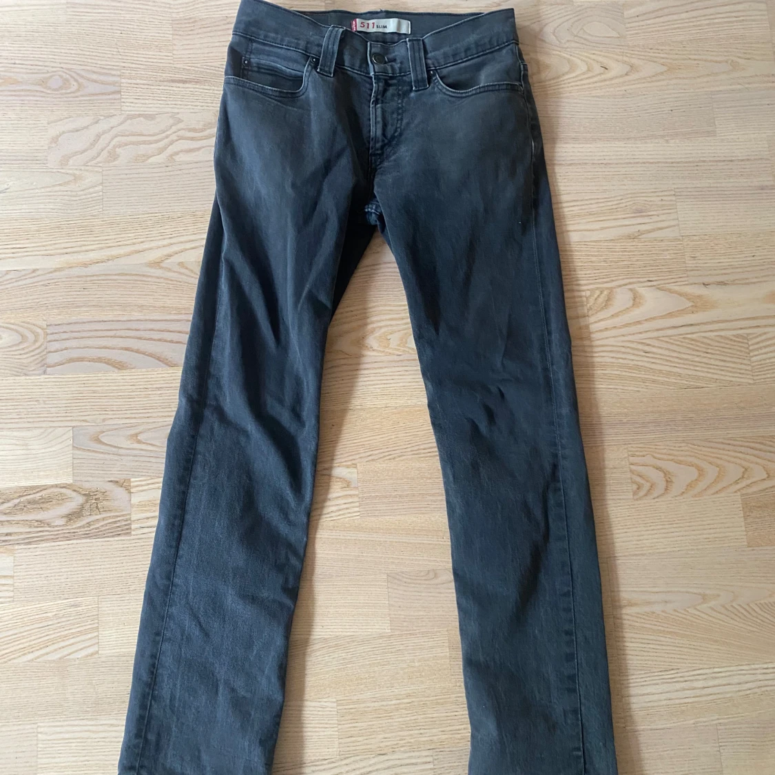 Levi's 511 gråa jeans - 1