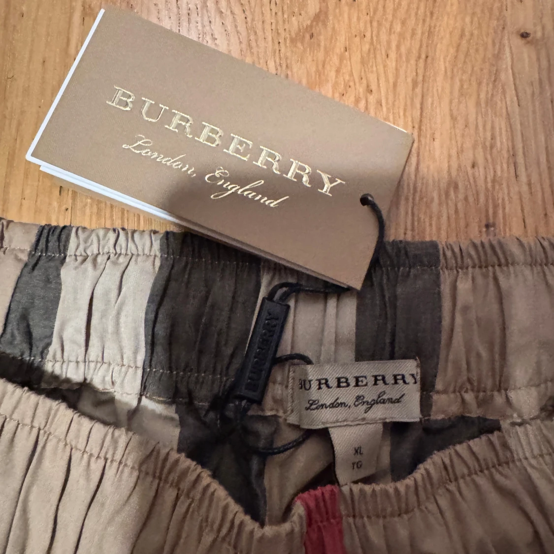 Burberry rutiga shorts  - 1