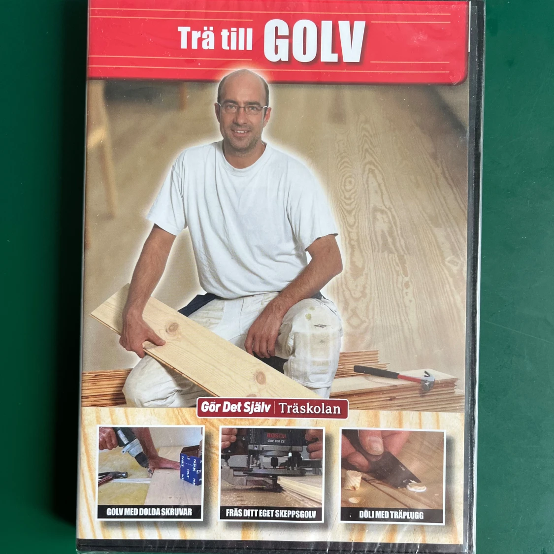 Trä till golv - Gör Det Själv Träskolan - DVD