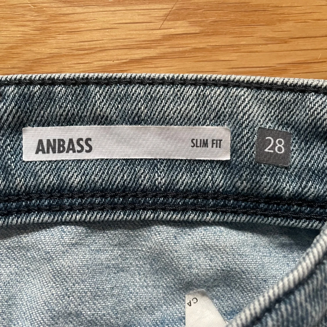 Replay Anbass ljusblå slim jeans w28 l30 - 1