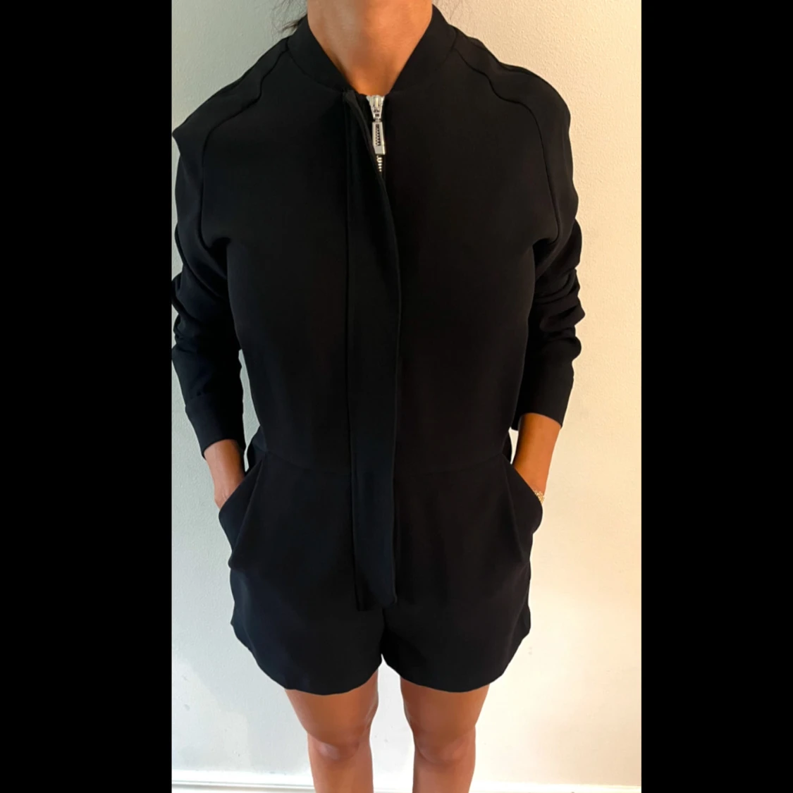 Svart basic playsuit - 2