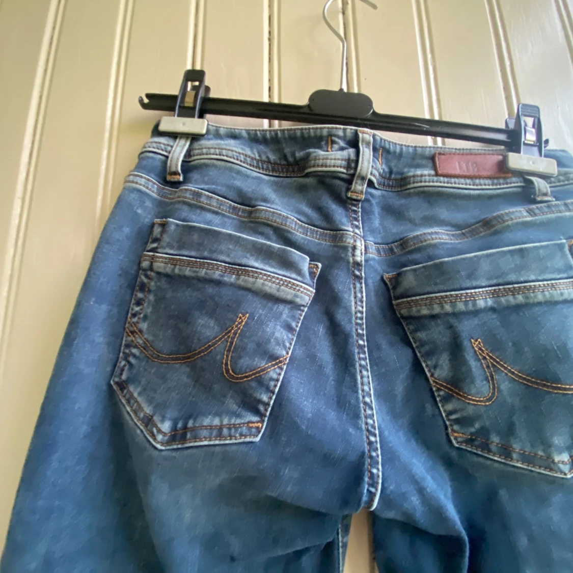 Blå bootcut jeans från LTB - 3