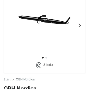 OBH Nordic locktång, använd en eller 2 gånger endast - Endast använd en eller 2 gånger, inget fel bara kommer inte till användning