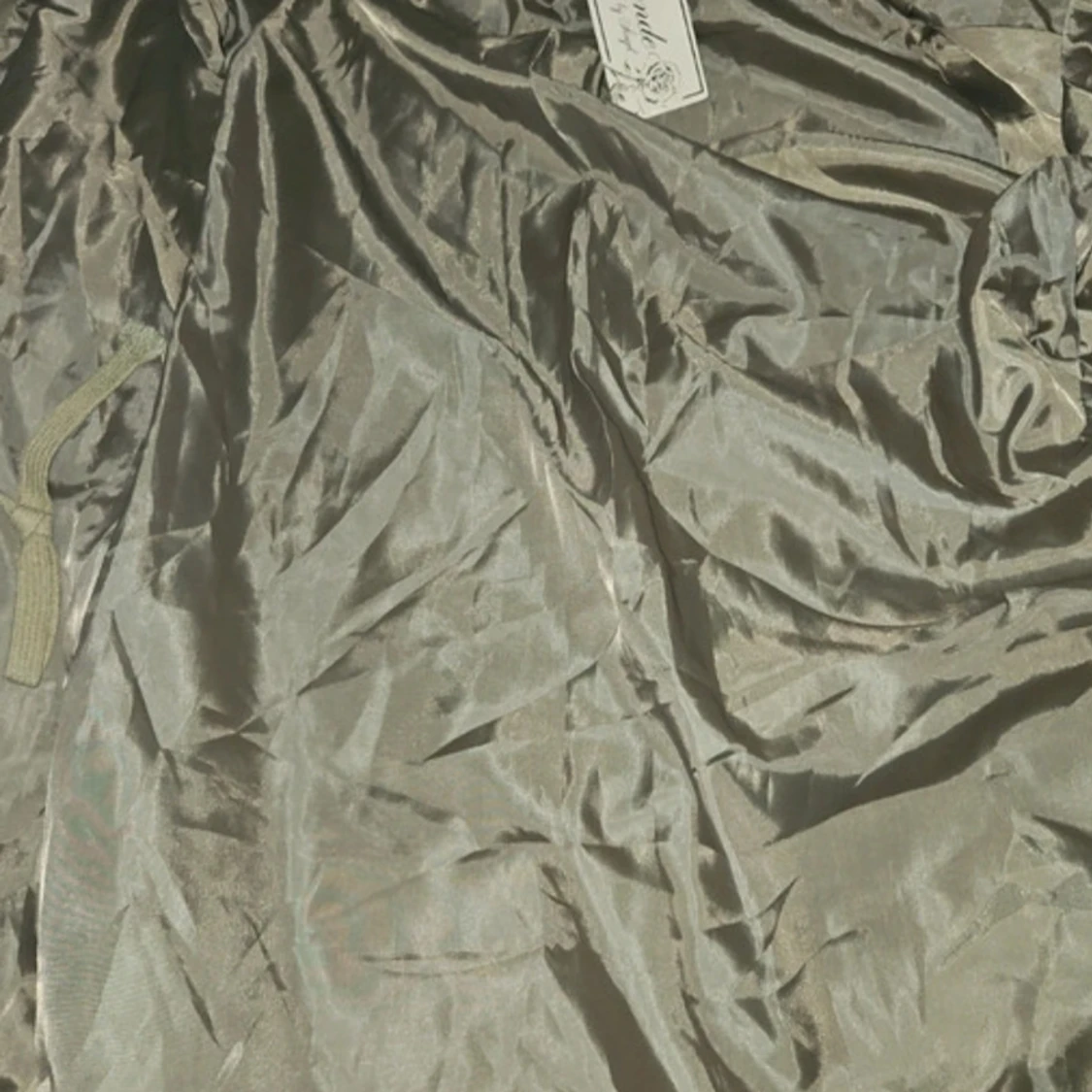 Olivgrön jacka med paljettärmar från legende angels - 1