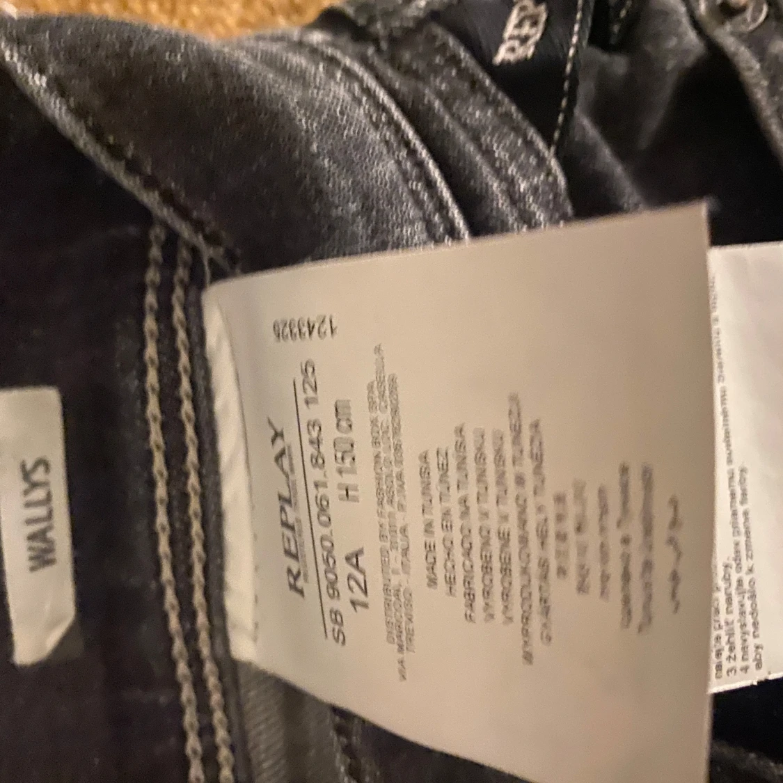 Svarta Replay jeans skinny fit - 3