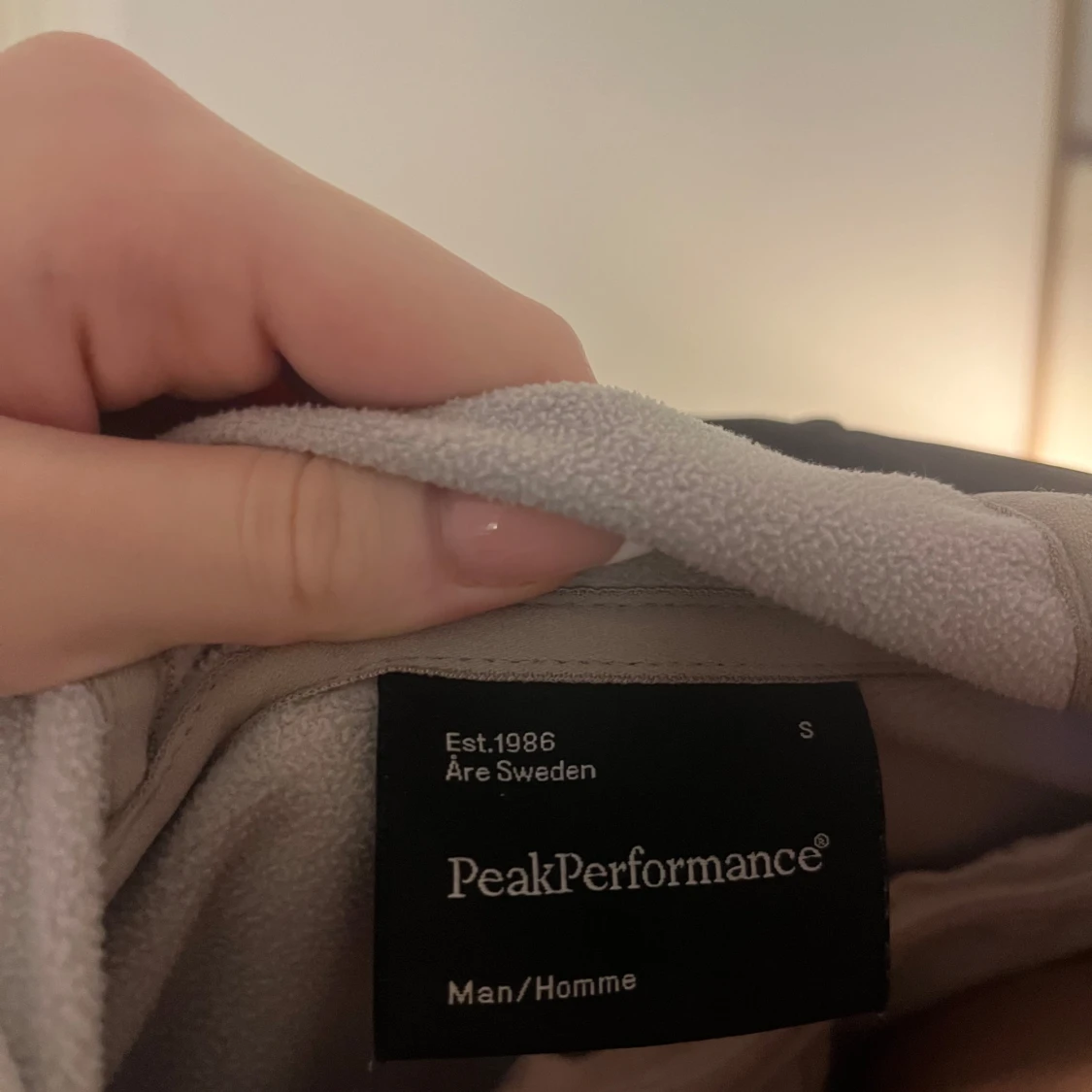 Svart vindjacka Peak Performance S - 3