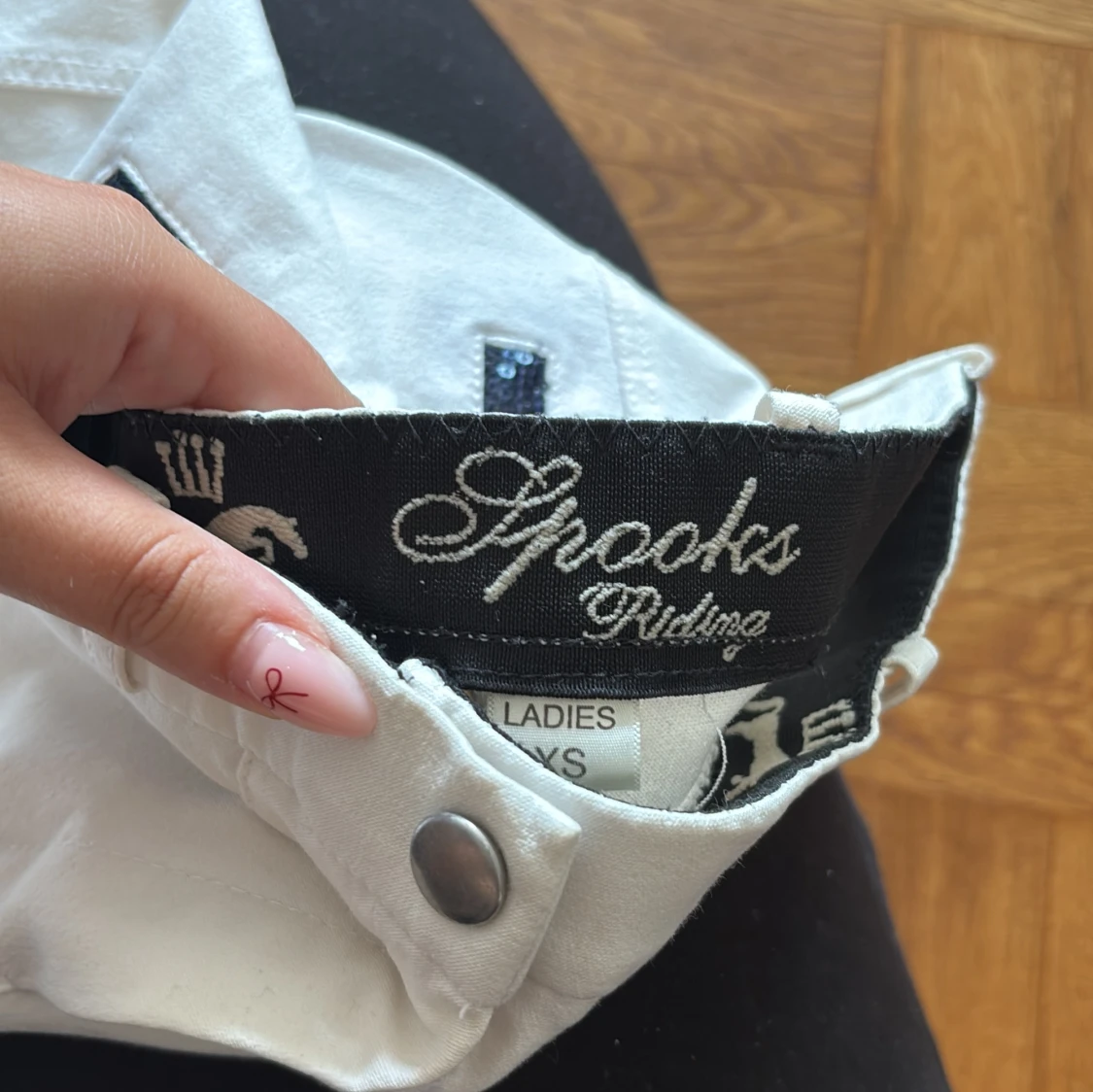 Spooks vita ridbyxor  - 4