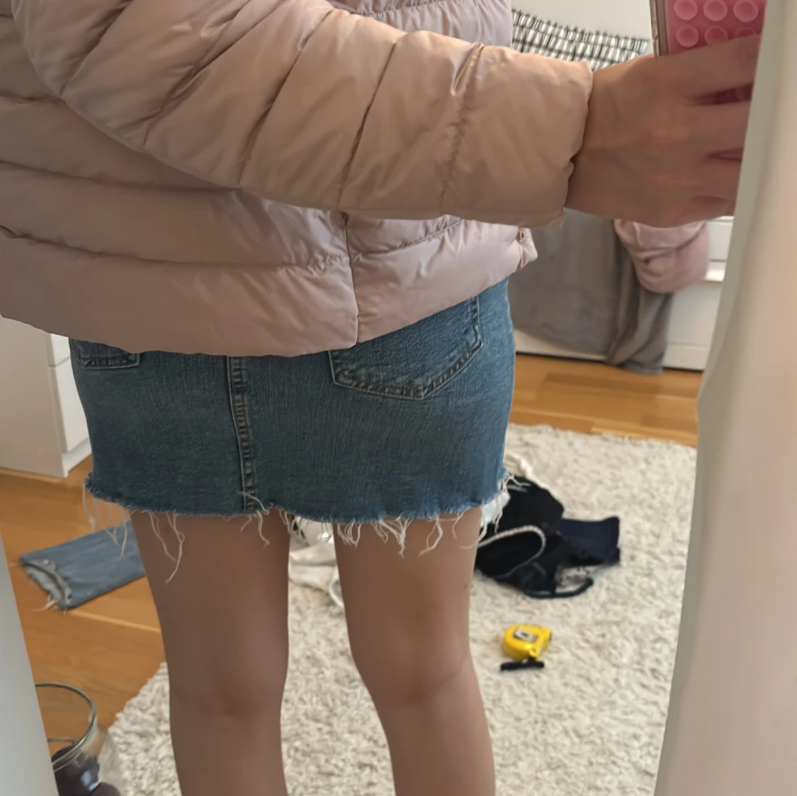 Ginatricot kort jeanskjol - 2