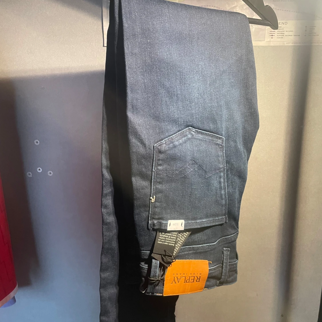 Mörkblå jeans från Replay - 3