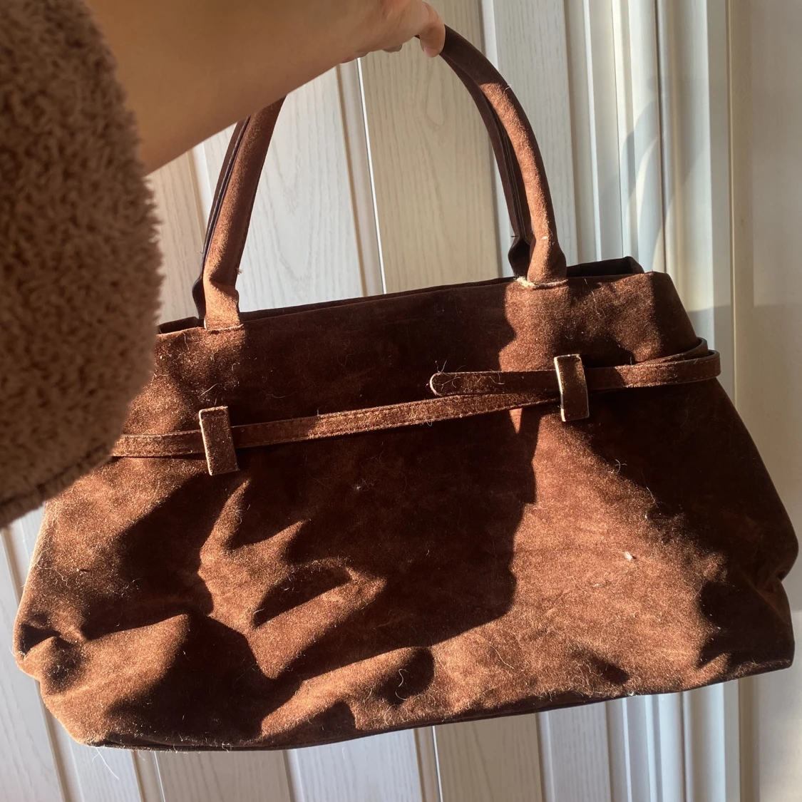 Brun axelväska  - 90