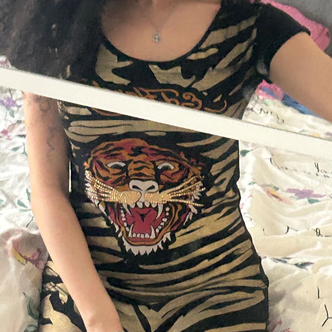 Ed Hardy tröja/mini klänning  - 2