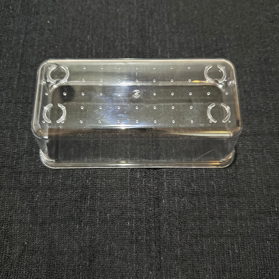 Rektangulär genomskinlig plastlåda - 3