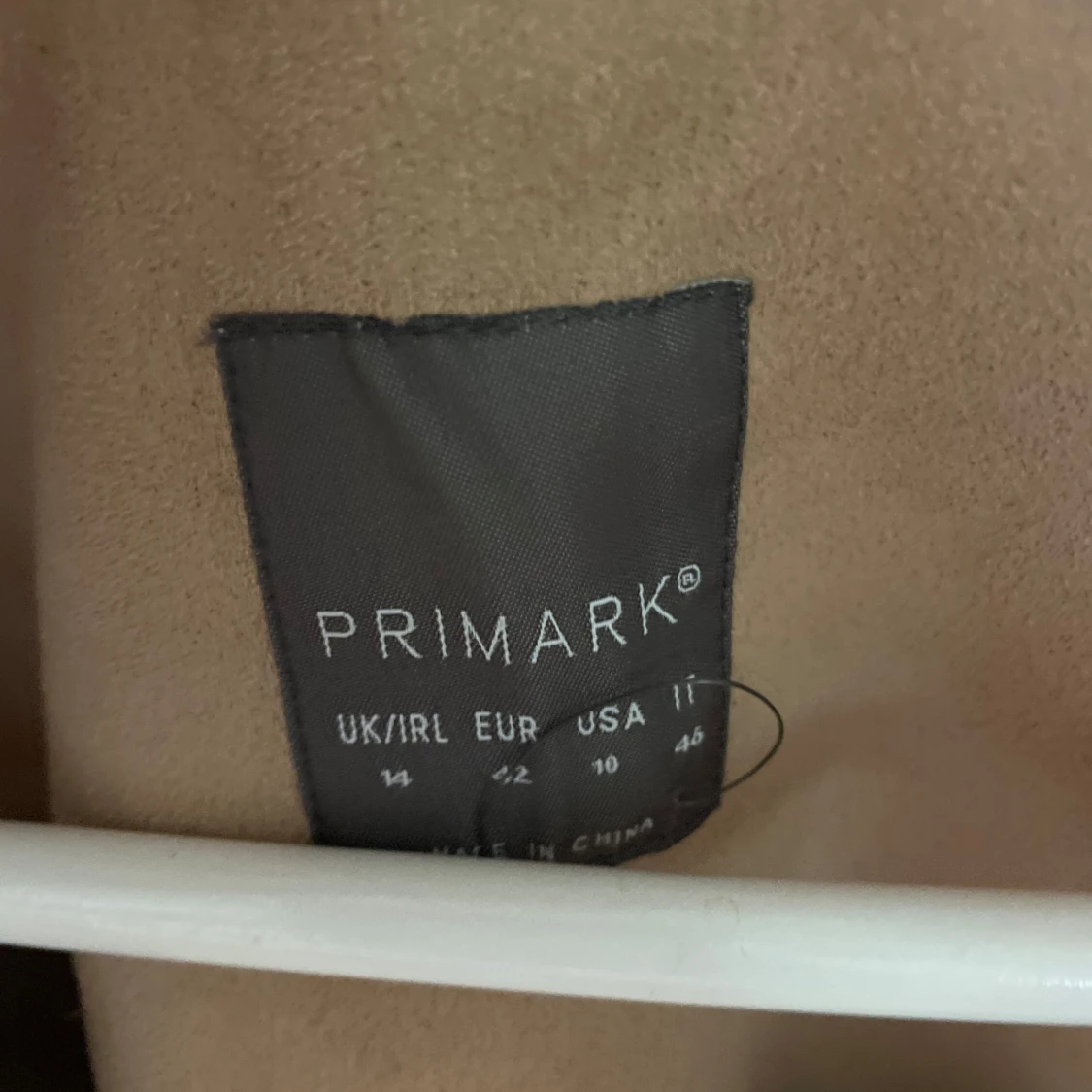 Beige teddyjacka  - 2