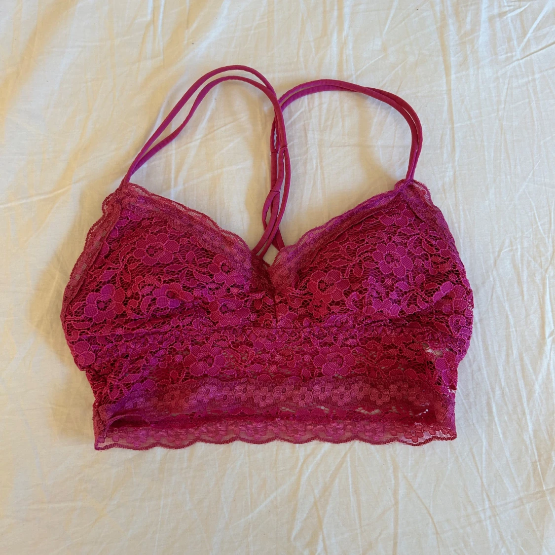 Rosa tränings bralette från Emilia