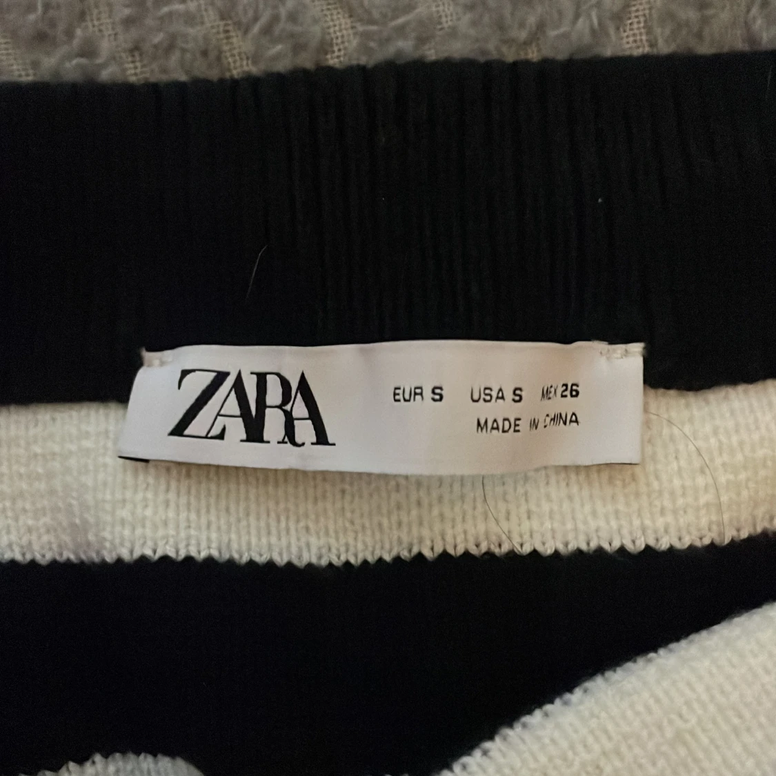 Randig kjol från zara - 1