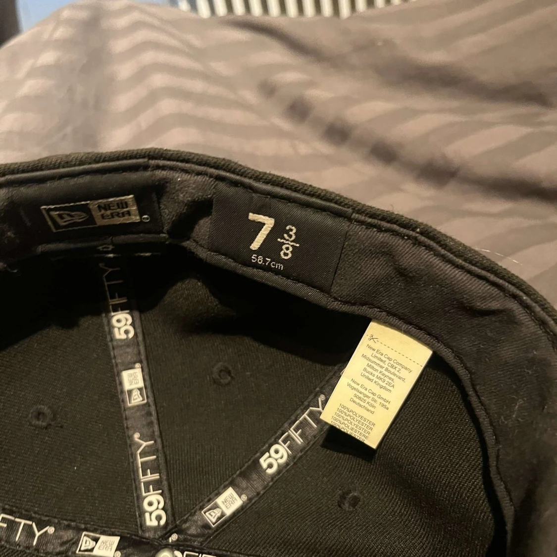 Svart LA-keps från New Era 59FIFTY - 3