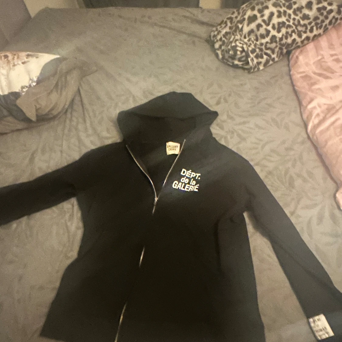 Svart hoodie från gallery dept  - 2